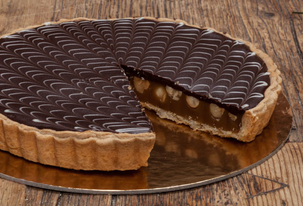 Caramel Macadamia Nut Tart