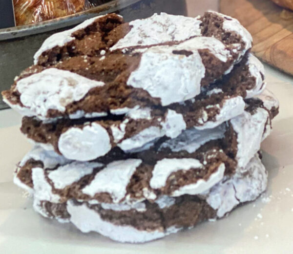 Chocolate Crinkle Cookies 12 pack