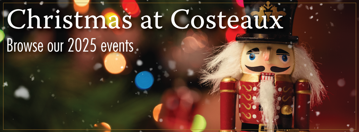 Discover what is happening this Christmas season at Costeaux French Bakery