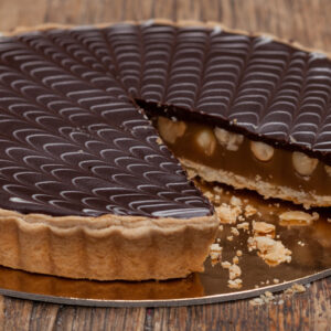 Caramel Macadamia Nut Tart